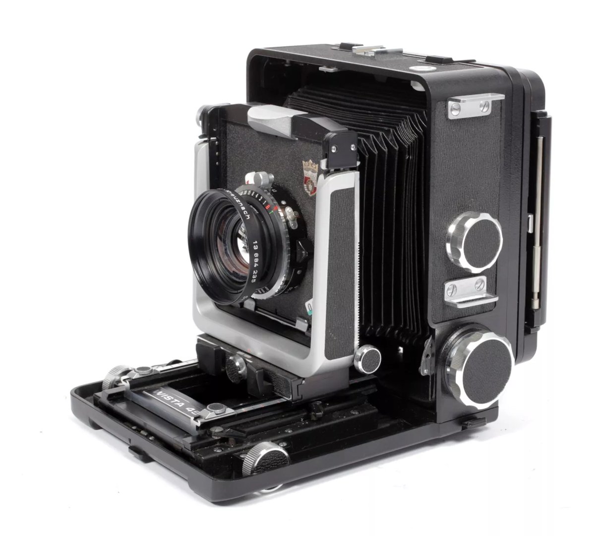 Wista 45D 4X5 camera w/ 150mm + 210mm Lenses MC + Holders +